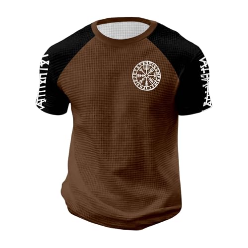 Genérico Camiseta de Tigre ImpresióN 3D de Animales Manga Corta Camisetas con Gráficos de Tigre Camiseta de Gatos Tops de Verano Wolf 3D Estampado Cuello Redondo Ropa Casual