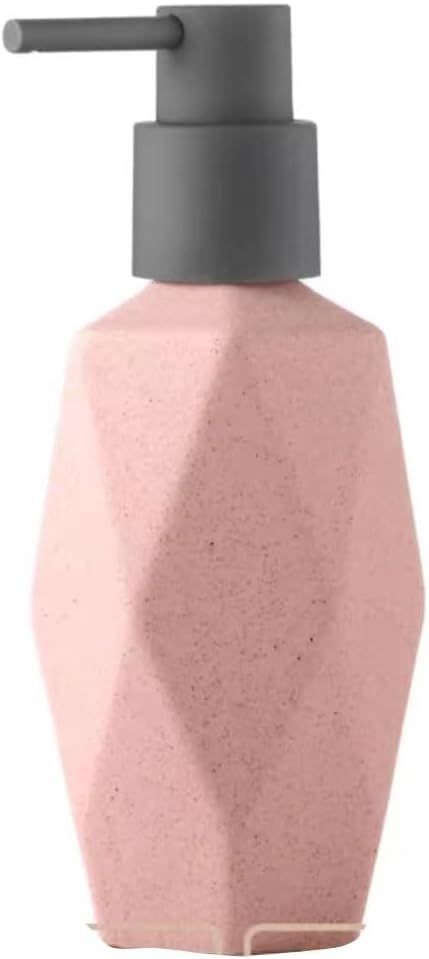 Pump Bottle Dispenser,Lotion Pump Bottles,Ceramic Soap Dispenser Shower Gel Shampoo Bottle Press Lotion Bottle Suitable For Bathroom And Kitchen Liquid Soap Dispenser(White,450ml)