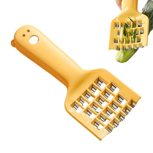 Cortador de hierbas, versátil herramienta de mano multifuncional para patatas, pepinos, calabacines, cebollas, ensaladas, ensaladas, ensaladas, guarnición para el hogar