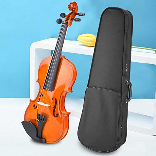 Kudoo Juego de Violín para Principiantes 1/2 Violín, Hecho a Mano para Principiantes, Keman, Acústico...
