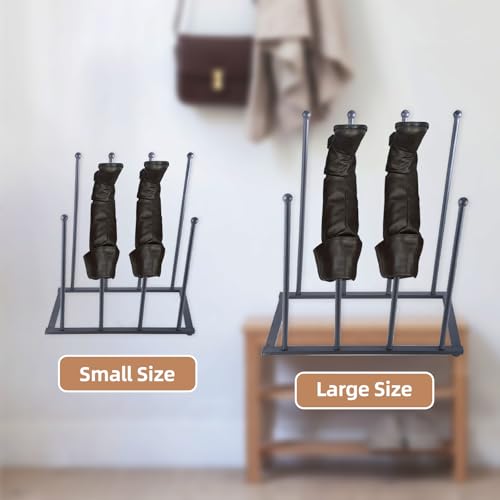 Support à chaussures en métal durable pour bottes et placard