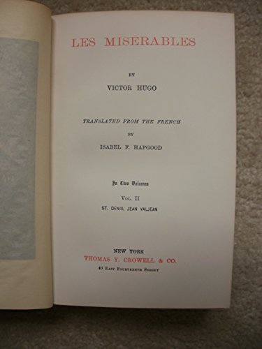 Les Miserables B000NZTO4K Book Cover