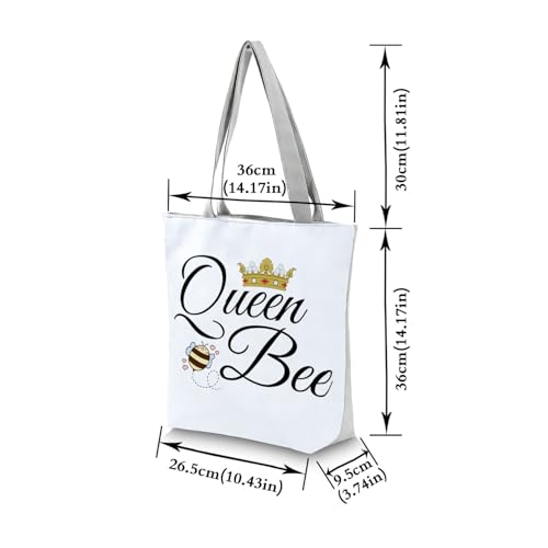 Bolso Tote de Mujer con Cierre y Estampado Ruby miniatura 4