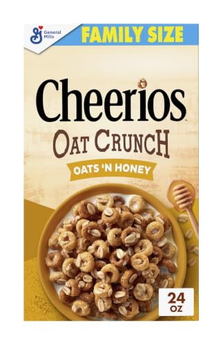 Cheerios Oat Crunch Oats 'N Honey Cereal...