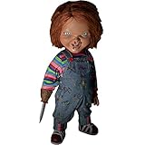 chucky puppe lebensgroß Marke: Mezco Mezco Toys Kinderspiel 2 – Sprechende Puppe Designer Series Menacing Chucky 38 cm, 0696198780239