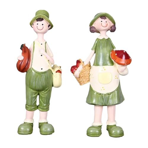 Cadeau maison art résine de haute qualité, statuette décorative élégante pour bureau - 8