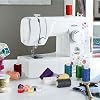 Blibly 72Pcs Bobbins Sewing Thread Kits, 500 Yards Per Polyester Thread Spools with Needle, Threader, Scissors and Ruler, Prewound Bobbin with Case for Hand and Sewing Machine,36 Colors