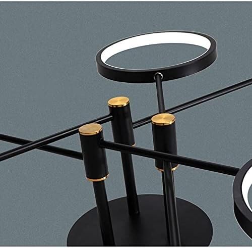 Lámpara de araña LED regulable de 22cm con mando para comedor moderno 5