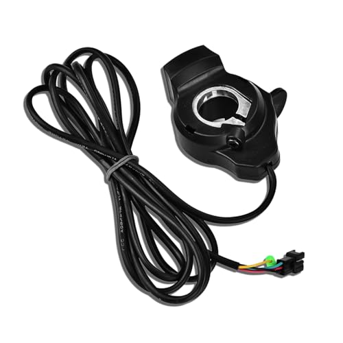 Thumb Throttle Speed Control, Sensitive Scooter Thumb Throttle with LCD Battery Voltage Display 12V to 99V