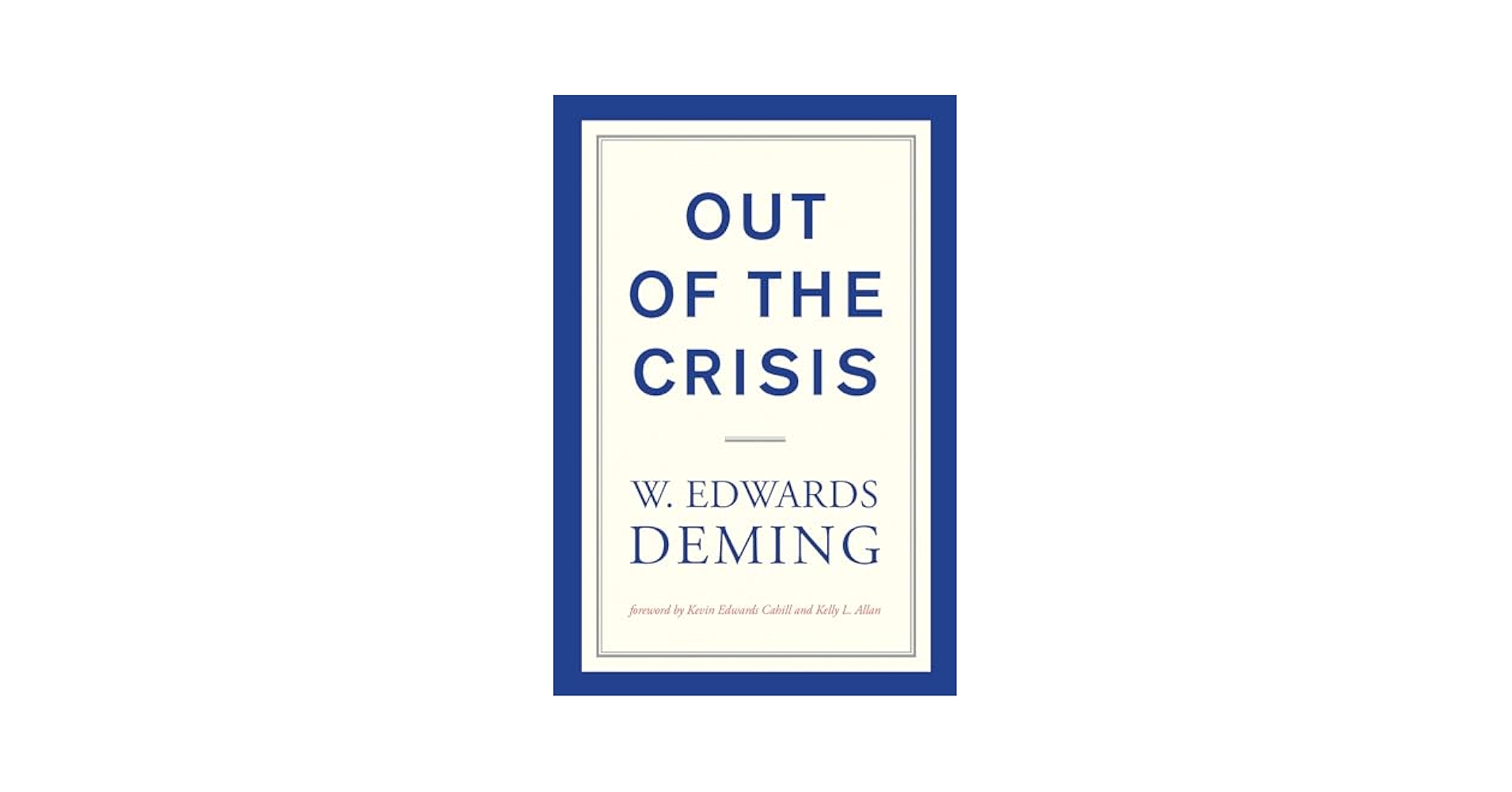 語学+参考書 Out of the Crisis Out of the Crisis: Deming, W. Edwards: 9780911379013: Amazon