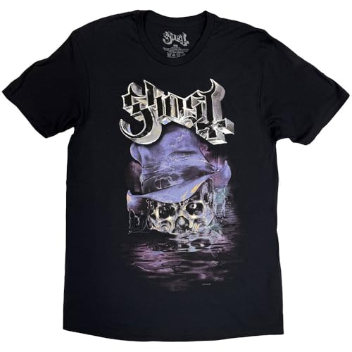 T-shirt Ghost Skeletour Admat 25 pour remplacer vos vieux hauts de concert délavés