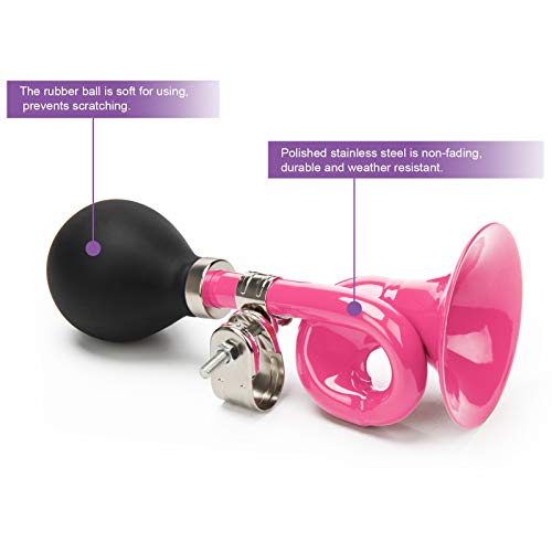 image for Coolrunner Bugle Horn, Retro Clown Horn, Kids Bike Horn, Classic Vinta