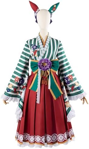 [milky time] ウマ娘 ナイスネイチャ コスプレ ハロウィン アニメ 袴 振袖 詳細画像5