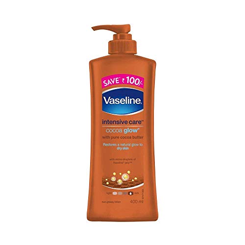 Image of Vaseline Intensive Care Body Lotion - Cocoa Glow, 400ml Bottle