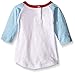 Mud Pie Baby Boys' Raglan T-Shirt, Light Blue 1, 12-18 Months