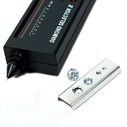 Best Sellers High Accuracy Professional Jeweler Diamond Tester＋30X Magnifying For Novice And Expert -Diamond Selector 9V Battery Included #TOP5