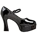 Funtasma by Pleaser Women's Platform Mary Jane,Black Patent,13 M