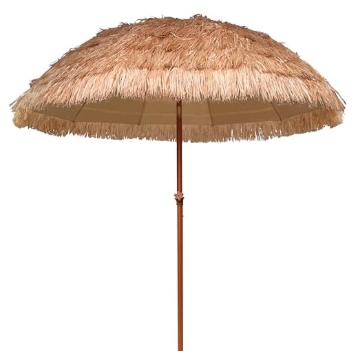 Best tiki umbrella for use at the beach AMMSUN 7.5ft Tiki Patio Umbrella