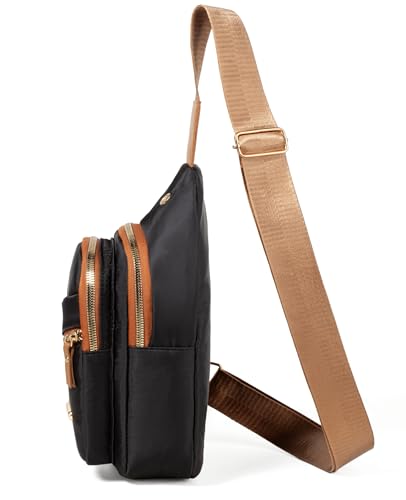 Image of Small Sling Bag for Women Crossbody Sling Backpack Casual Daypack Backpack Cross Body for Travel Outdoor Hiking