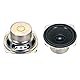QUARKZMAN 2 Stück 10W 8 Ohm Kleine Lautsprecher Metallgehäuse Quadratisch Interner Mikro Anti-Magnet Lautsprecher für Mini-Lautsprecher DVD EVD Multimedia Mobile Tragbare Werbemaschine