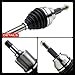 A-Premium CV Axle Shaft Assembly Compatible with Jeep Grand Cherokee & Dodge Durango 2011-2022, 3.0L 3.6L 5.7L 6.2L 6.4L, AWD, Front Left Driver Side, Replace# 52124713AC