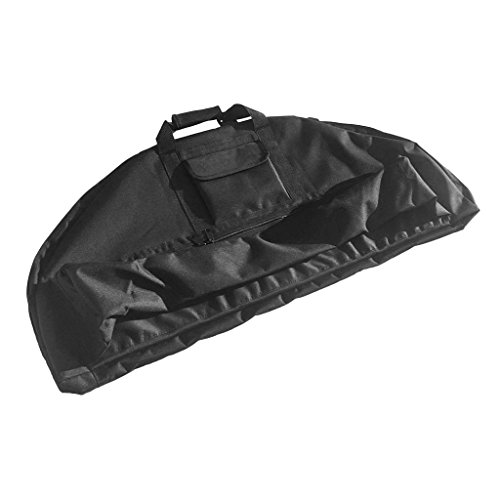 SGerste léger Portable Outdoor Chasse Tir à l'arc sur Toile poulies Sac Housse de Protection Noir...