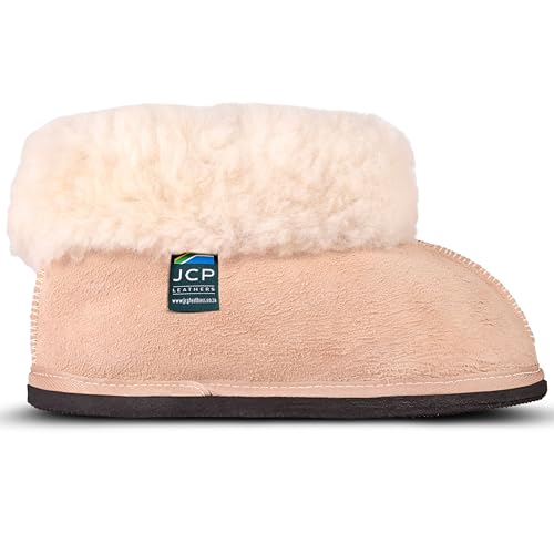 JCP Leathers Genuine Sheepskin Unisex House Slippers for Men and Women - Cozy Indoor Footwear4