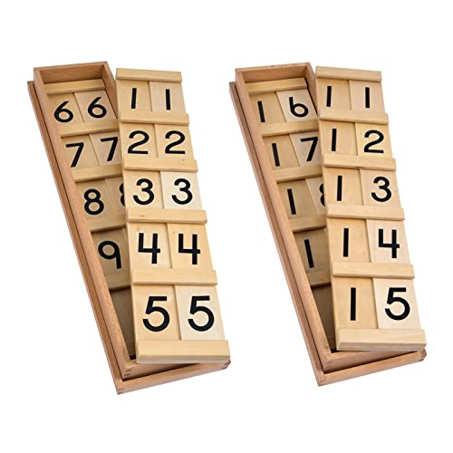 Image of Montessori Math Materials Teens & Tens Boards Preschool Toddler Toys Seguin Boards Home Edition