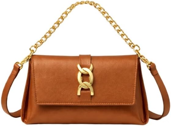 Bolsa Feminina Baguete de Ombro e Mão Compacta Casual para Festa Passeio e Uso Diário