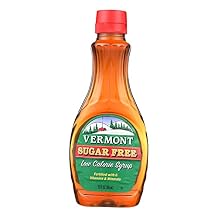 Vermont Maid Syrup Sugar Free Syrup, 12-Ounce Bottles Pack of 6, 13903-75324