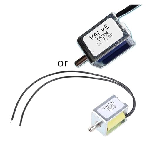 Válvula solenoide 12V de escape normal abierta mini control electrónico de purga para gas 3