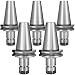 OrangeA 5Pcs CAT40 Tool Holder ER16 Collet Chuck Set Length 2.76"/70mm Chuck Tool Holder Set Mill Holder for CNC Engraving Machine Milling Lathe (5PCs CAT40-ER16)