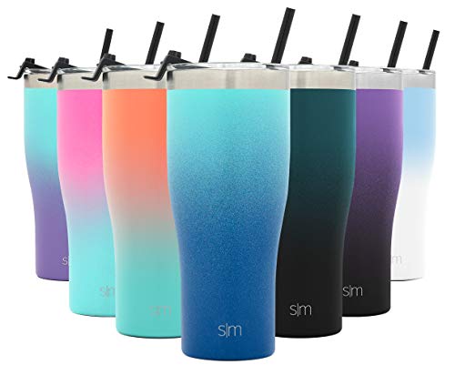 Simple Modern 32oz Slim Cruiser Tumbler with Straw & Closing Lid Travel Mug