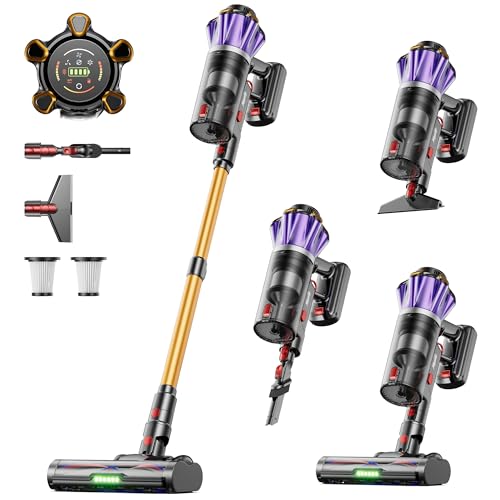 Migusky Cordless Vacuum Cleaner, 650W...