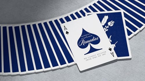 Murphy's Magic Supplies Royal Blue Remedies Playing Cards miniatura 4