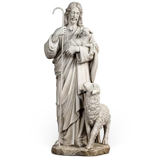 BC Catholic The Good Shepherd Statue, 20.5" H Jesus Christ