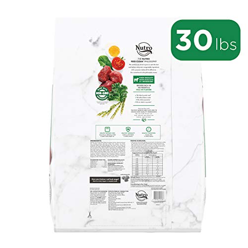 Nutro Natural Choice Healthy Weight Adult Dry Dog Food, Lamb & Brown Rice Recipe Dog Kibble, 30 Lb. Bag #TOP1