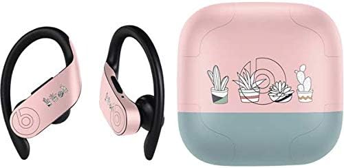 Skinit Decal Audio Skin Compatible with PowerBeats Pro - Succulent Sketch Design