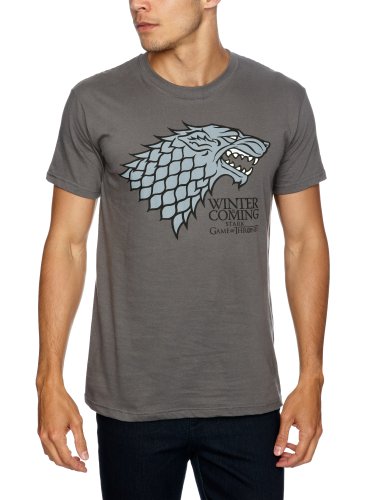 Trademark - Camiseta Hombre, Color Gris, Talla Größe L
