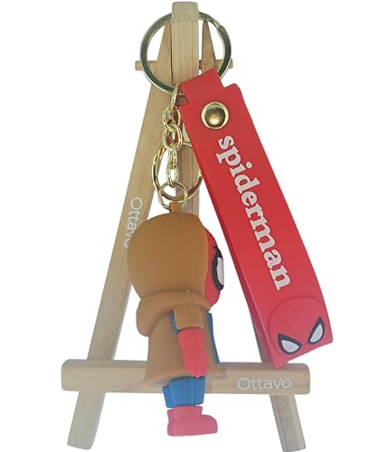 Image of OTTAVO Cute Cartoon 3D Silicone High -Quality PVC Material Keychain, Suitable for Boys and Girls - Pack of 1.