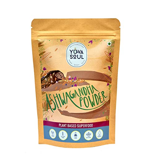 Image of Ashwagandha Herbal Powder |Anxiety and Stress Relief | Helps Boost Strength(100 gm))