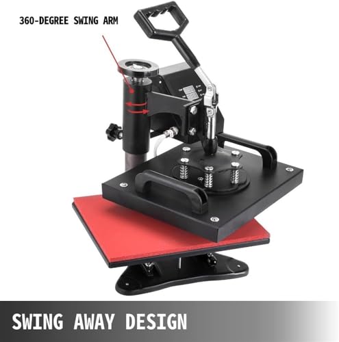 Máquina de prensa térmica 12x10 pulgadas 650W miniatura 3