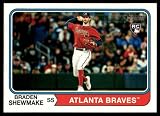 2023 TOPPS HERITAGE HIGH NUMBER #630 BRADEN SHEWMAKE RC ROOKIE BRAVES BASEBALL MLB