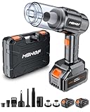 MBNGF Car Vacuum Portable Cordless,High Power Suction & Blower, Wireless Handheld Vacuum Cleaner for Car, Home, Office, Pet(Shiny Black)