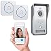Produktbild ELRO IP Video Türklingel DVC040IP2 - Kamera mit Nachtsicht - mit 2 Türgong - Kommunikation mit Live Video über App - Grau