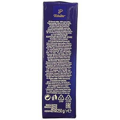 Tchibo Exclusive , Coffee Roasted Ground , 8.8 Ounce (Pack of 12)