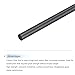 MECCANIXITY Carbon Fiber Rod, 2mm x 100mm Carbon Rod Bar for RC Plane DIY Craft Kite Wing Tube Quadcopter Arm Repair Pack of 8