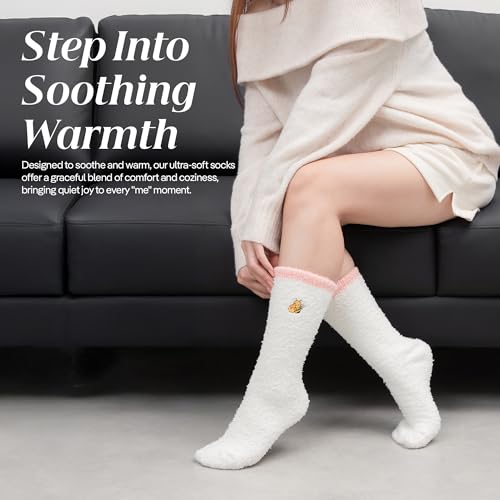 Image of CoolMate Cozy Soft Cloud Socks, Fuzzy Socks for Women