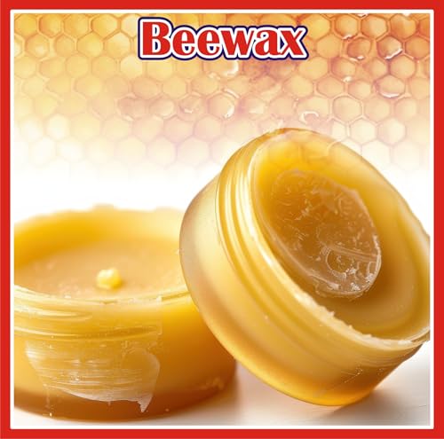 Image of Pure Natural Unrefined | Raw Beeswax | Bee Wax | Great for DIY Projects Like Skin Care Products | Body Lotions | Lip-Balm | Candles | Wood Polish Wax (100g)