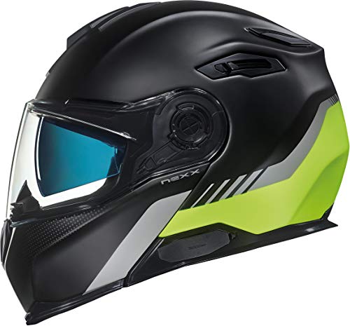 Nexx X.Vilitur Latitude Flip-Up Helmet Black/Green XS